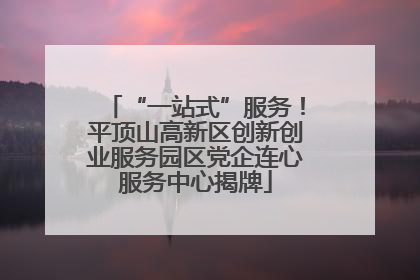 “一站式”服务！平顶山高新区创新创业服务园区党企连心服务中心揭牌