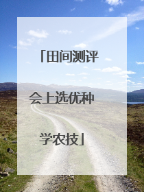 田间测评会上选优种学农技