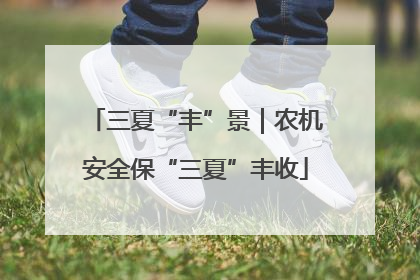 三夏“丰”景｜农机安全保“三夏”丰收