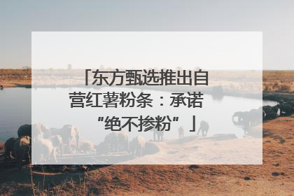 东方甄选推出自营红薯粉条：承诺“绝不掺粉”