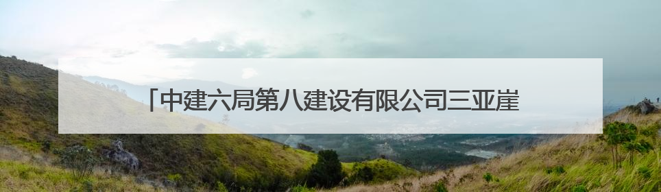 中建六局第八建设有限公司三亚崖州湾科技城南山棚户区安置项目二标段顺利通过第一次主体结构验收