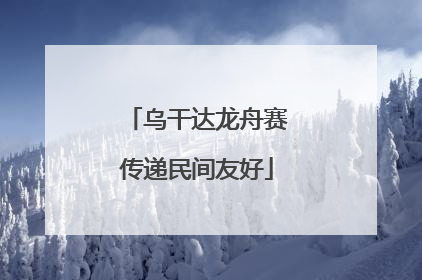 乌干达龙舟赛传递民间友好