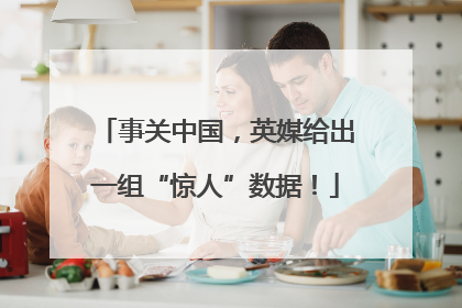 事关中国，英媒给出一组“惊人”数据！