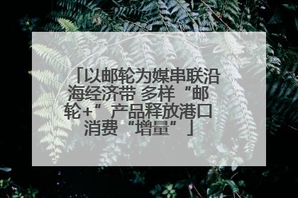 以邮轮为媒串联沿海经济带 多样“邮轮+”产品释放港口消费“增量”