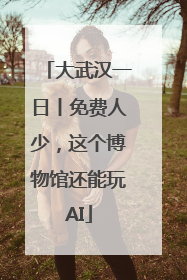 大武汉一日丨免费人少，这个博物馆还能玩AI