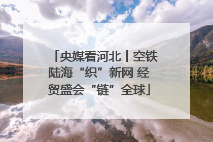 央媒看河北丨空铁陆海“织”新网 经贸盛会“链”全球