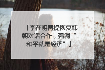 李在明再提恢复韩朝对话合作，强调“和平就是经济”