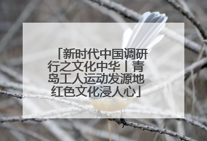 新时代中国调研行之文化中华丨青岛工人运动发源地红色文化浸人心