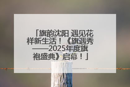 旗韵沈阳 遇见花样新生活！《旗遇秀——2025年度旗袍盛典》启幕！