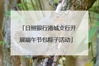 日照银行港城支行开展端午节包粽子活动