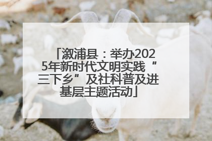 溆浦县：举办2025年新时代文明实践“三下乡”及社科普及进基层主题活动