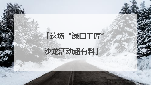 这场“渌口工匠”沙龙活动超有料