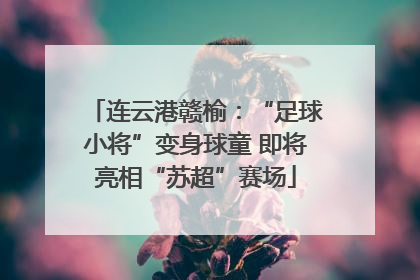 连云港赣榆：“足球小将”变身球童 即将亮相“苏超”赛场