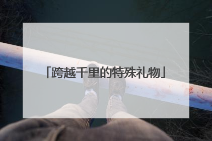 跨越千里的特殊礼物