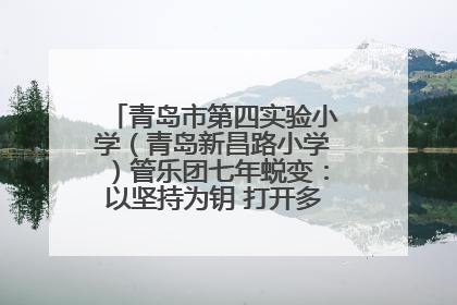 青岛市第四实验小学（青岛新昌路小学）管乐团七年蜕变：以坚持为钥 打开多元成长之门