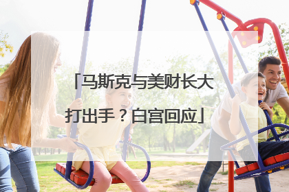 马斯克与美财长大打出手？白宫回应