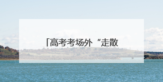 高考考场外“走散” 纱帽街执法队员秒变“寻亲侠”