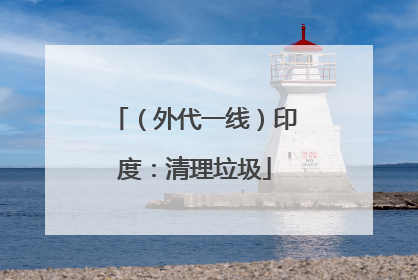 （外代一线）印度：清理垃圾