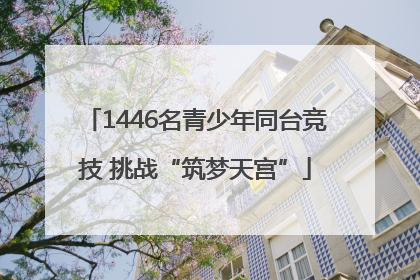 1446名青少年同台竞技 挑战“筑梦天宫”