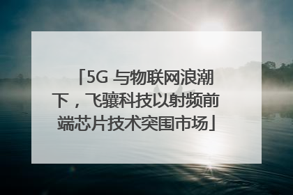 5G 与物联网浪潮下，飞骧科技以射频前端芯片技术突围市场