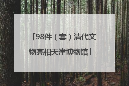 98件（套）清代文物亮相天津博物馆